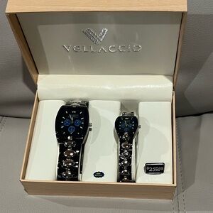 Vellaccio wrist watch set New In Box